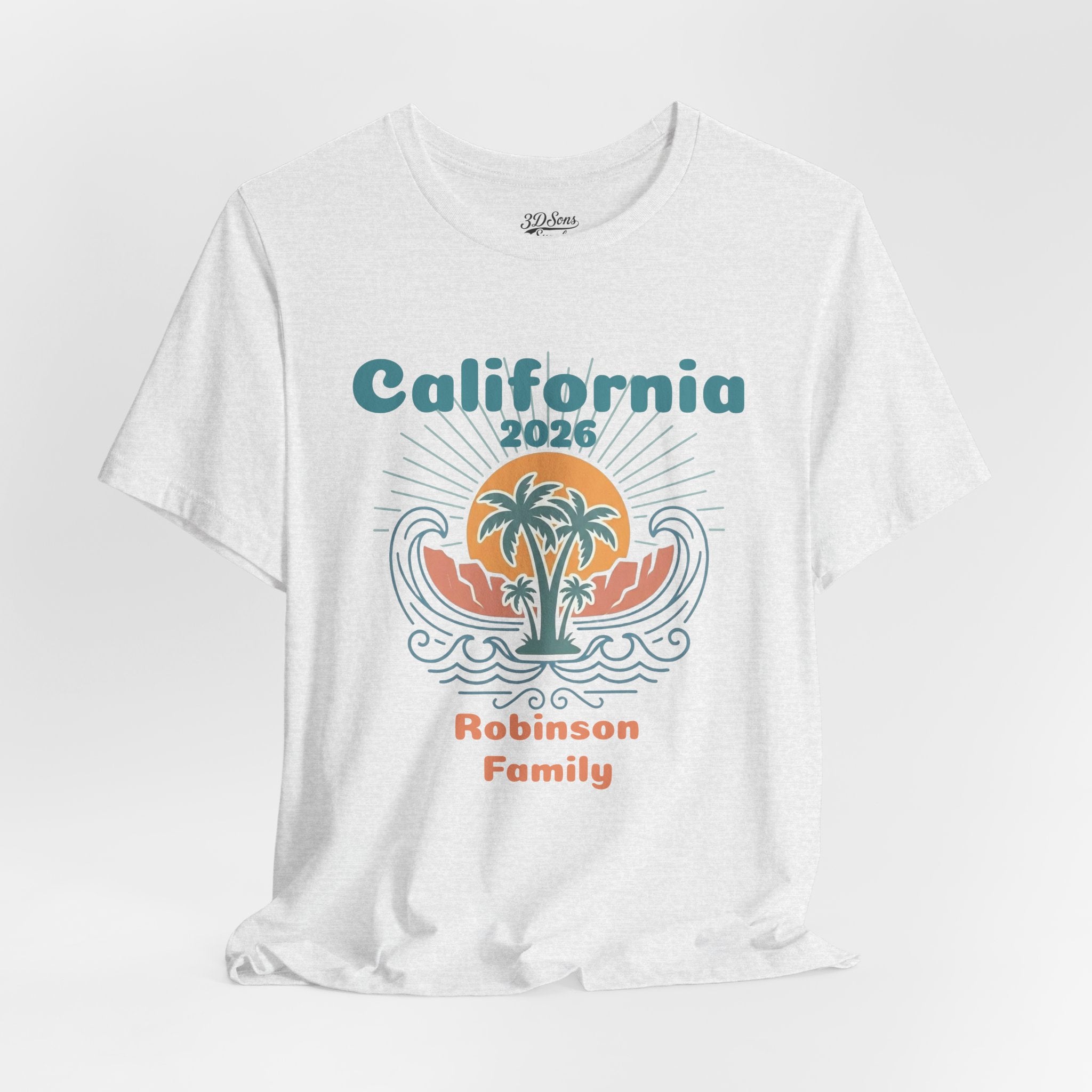 Personalized Family Vacation T-Shirt