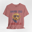 Happy 250 America! Patriotic Goldendoodle Tee