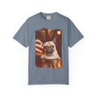 Pug At The Bar T-Shirt — Funny Vintage Pug Drinking Graphic Tee