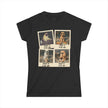 Personalized Polaroid Photo Tee — Custom 4-Image Collage