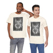 German Shepard Smoke Photo Tee — Vintage Pup Graphic T-Shirt
