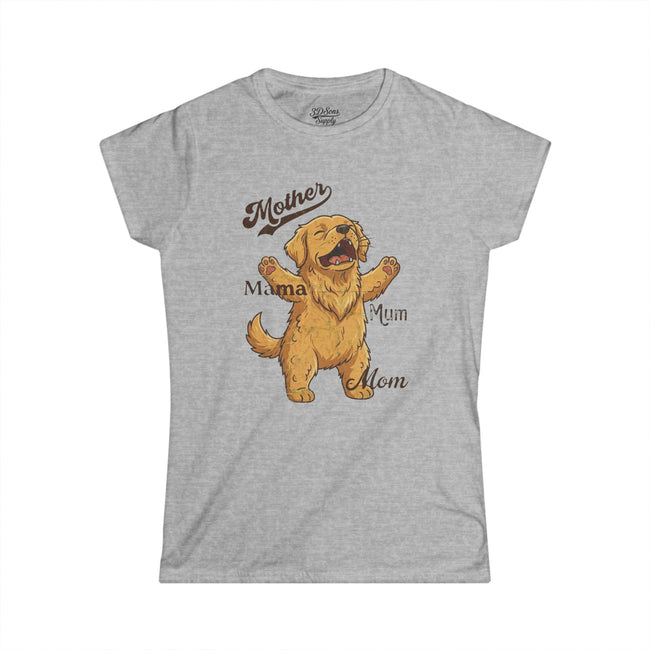 Golden Retriever Mom T-Shirt — Mother's Day Dog Mama Tee