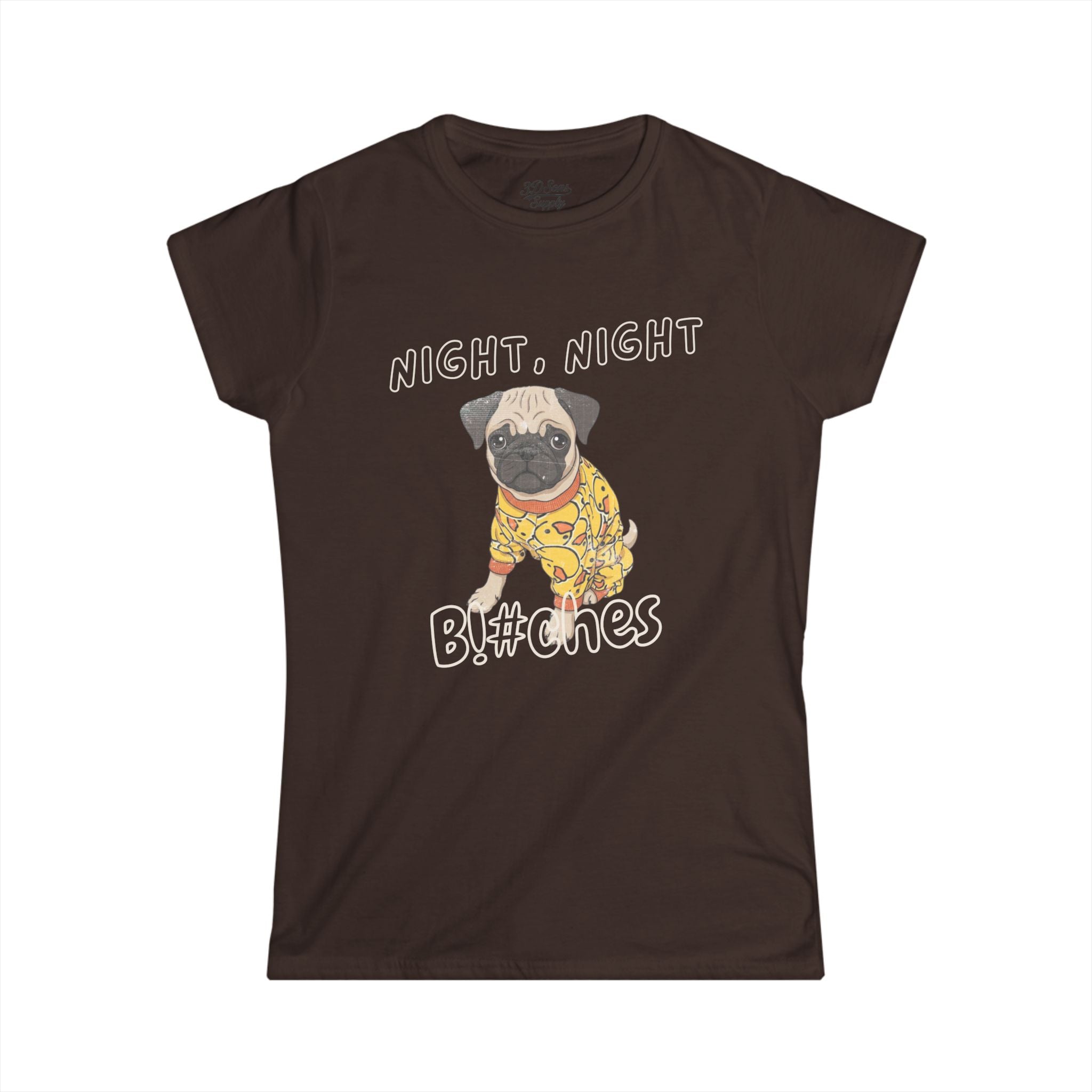 Pug in Pajamas Tee — 