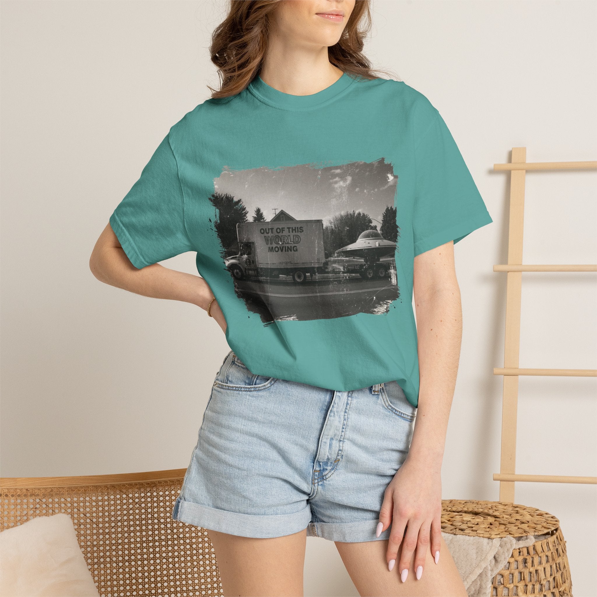 Out of This World Funny Tee — Alien Space Graphic T-Shirt