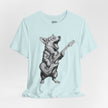 Corgi Rockstar T‑Shirt — Guitar Playing Dog Graphic Tee