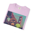 Alien & Bigfoot Golden Gate Bridge T-Shirt — San Francisco UFO & Cryptid Tee