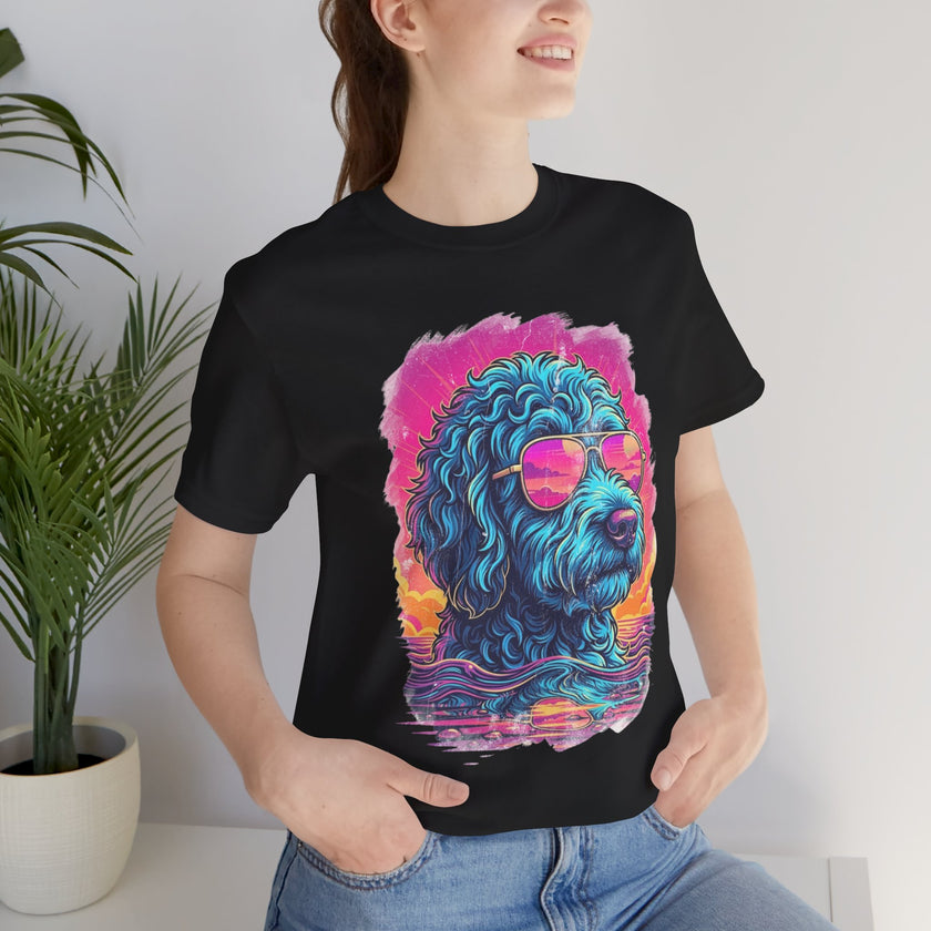 Doodle Vice City 90s Retro Tee — Funny Vintage Style T-Shirt