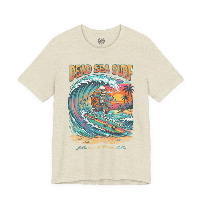 Dead Sea Surf Shark Attack T-Shirt | Bold Nautical Graphic Tee – 3D Sons Supply Co