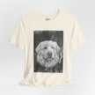 Great Pyrenees Smoke Photo Tee — Vintage Pup Graphic T-Shirt