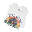 Life Is Better With a Wiener Tee — Dachshund Dog Lover T-Shirt