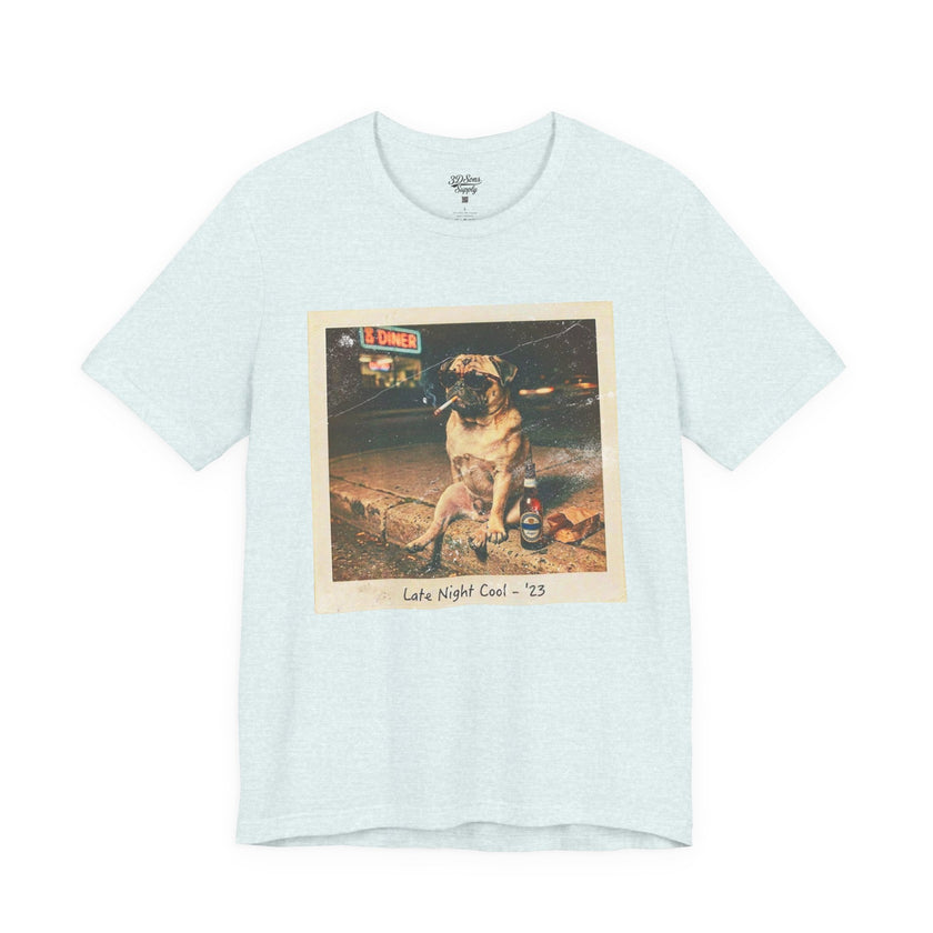 Vintage Pug Photo Tee — 