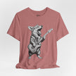 Corgi Rockstar T‑Shirt — Guitar Playing Dog Graphic Tee