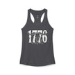 1776 Longhorn Skull Women's Racerback Tank