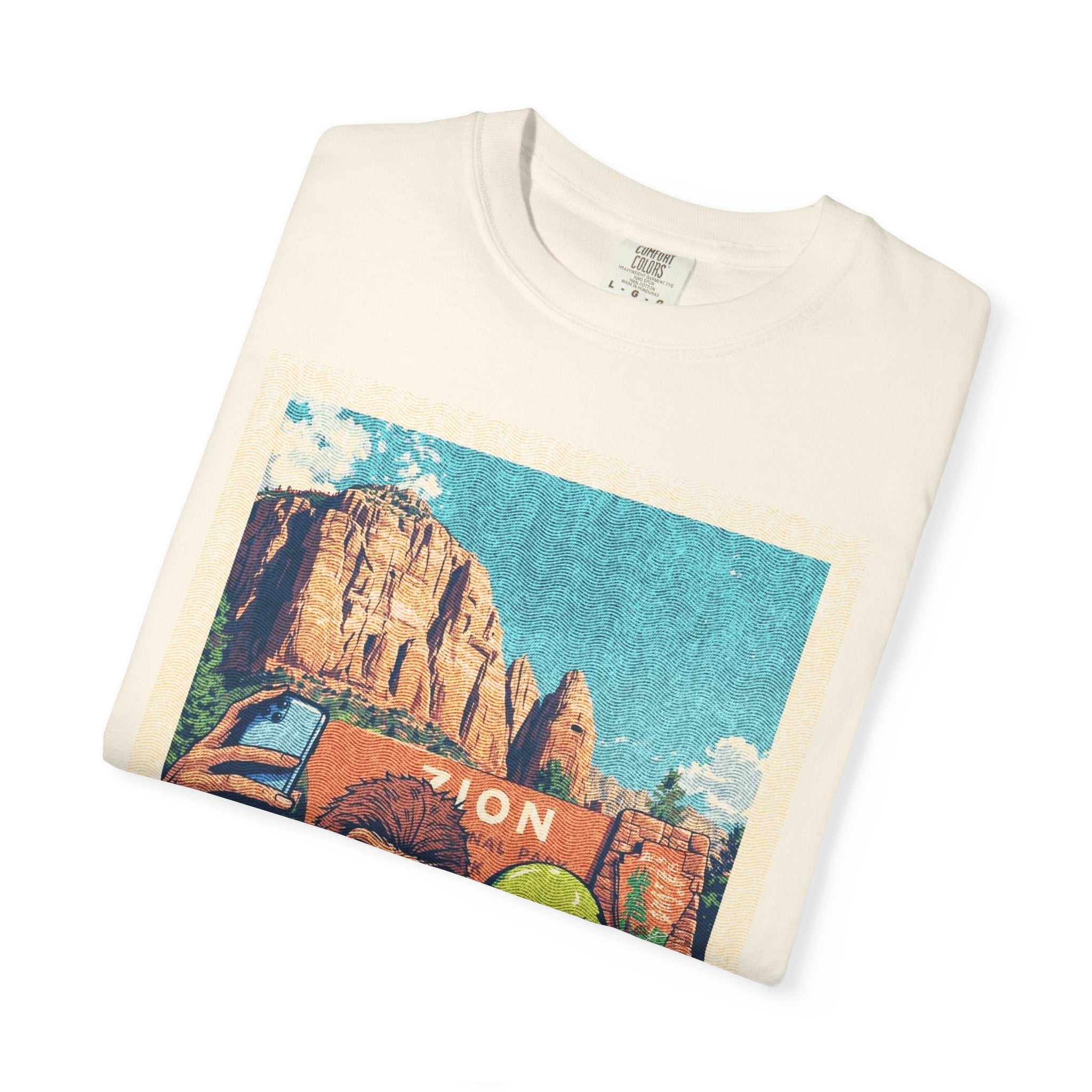 Alien & Bigfoot Zion National Park T-Shirt — National Park Adventure Tee