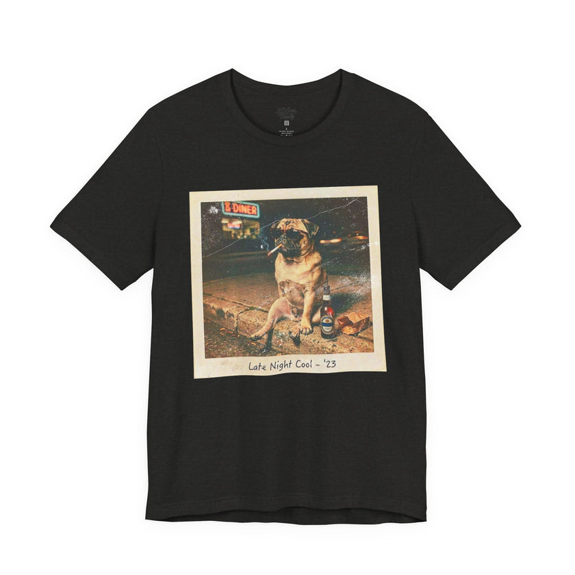 Vintage Pug Photo Tee — 