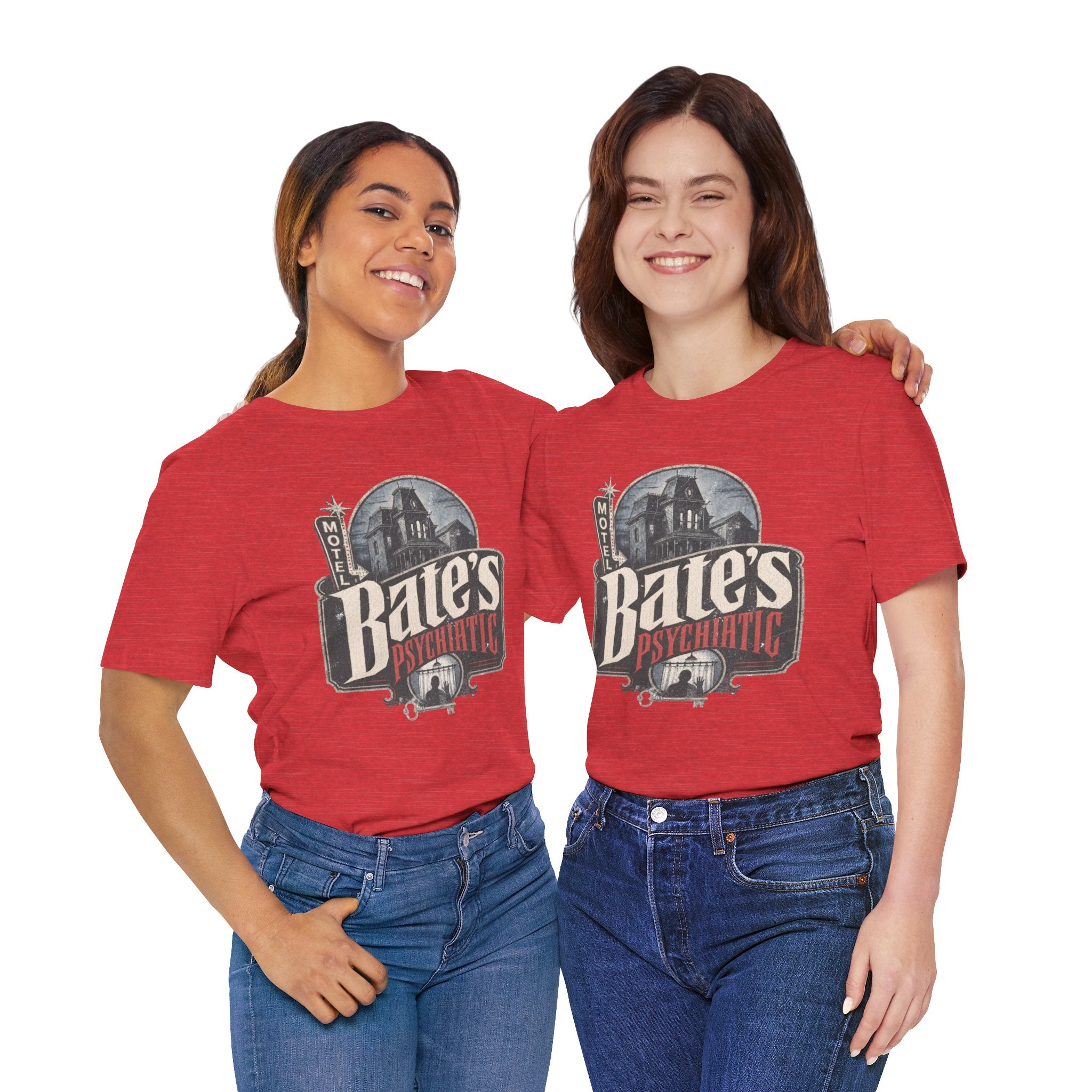 Bates Psychiatric T-Shirt — Vintage Horror Graphic Tee