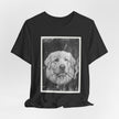 Great Pyrenees Smoke Photo Tee — Vintage Pup Graphic T-Shirt