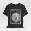 Great Pyrenees Smoke Photo Tee — Vintage Pup Graphic T-Shirt