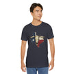 Texas Flag Longhorn Tee - Vintage Texas Skull T-Shirt