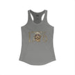 George Washington Doodle 1776 - Women's Ideal Racerback Tank