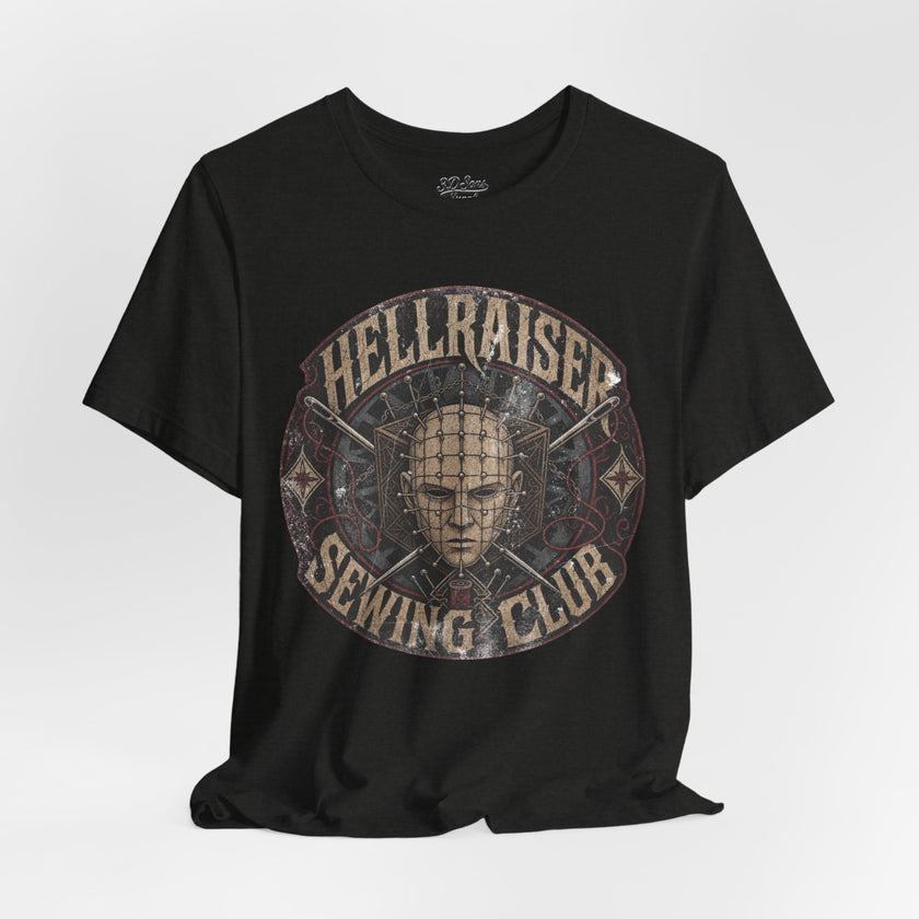 Hellraiser Sewing Club Tee - Vintage Horror Graphic T-Shirt