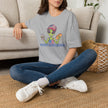American Alien with Hot Dog and Beer T-Shirt | USA Flag Cap Fourth of July