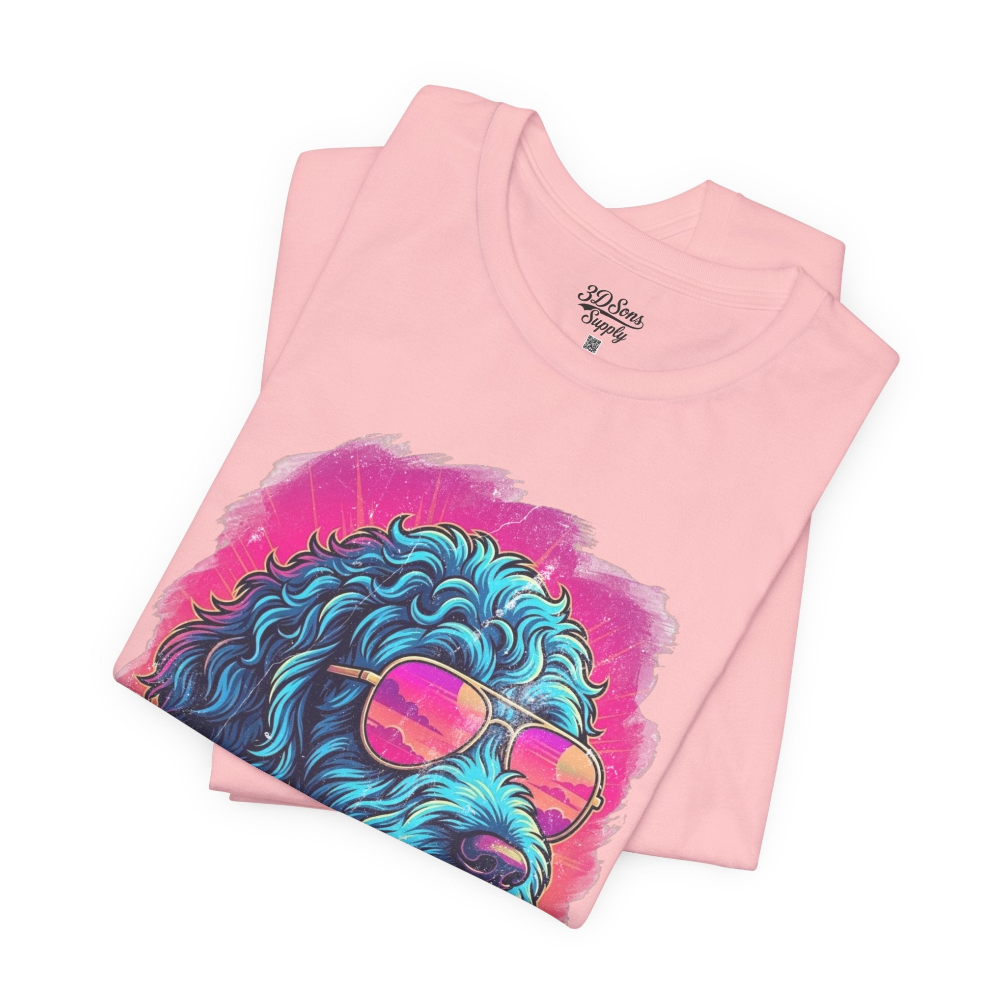 Doodle Vice City 90s Retro Tee — Funny Vintage Style T-Shirt