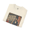 Jacked for July 4th T-Shirt | Patriotic Buff Abraham Lincoln Flag Design