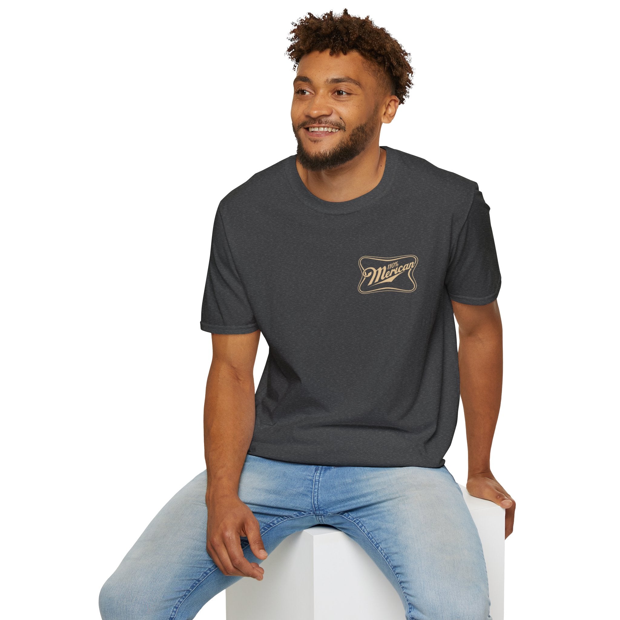 100% Merican Patriotic T-Shirt | American Flag, Fourth of July