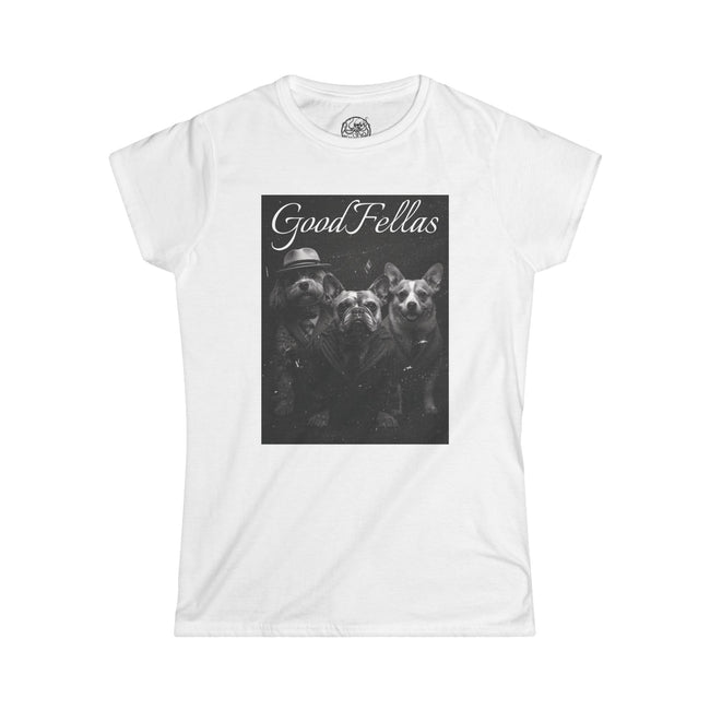 Women's GoodFellas Dogs Tee | Corgi, French Bulldog & Doodle Mafia Shirt – 3D Sons Supply Co