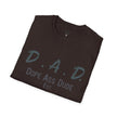 Dope Ass Dude Dad T-Shirt — D.A.D. Typography Father's Day Tee (Personalizable)