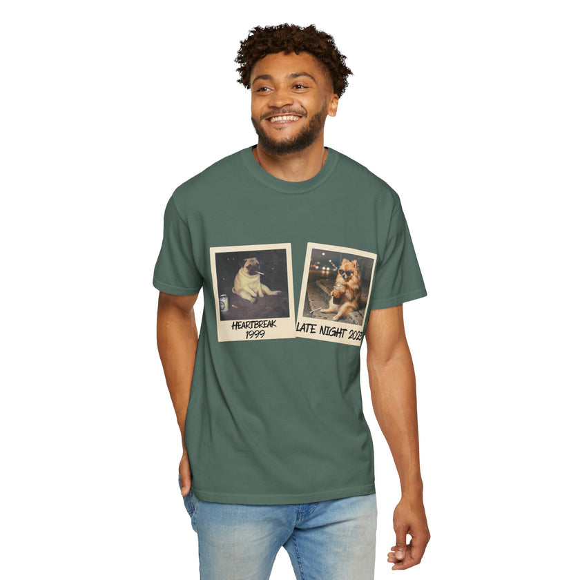 Personalized Polaroid Photo T-Shirt — Custom 2-Image Keepsake