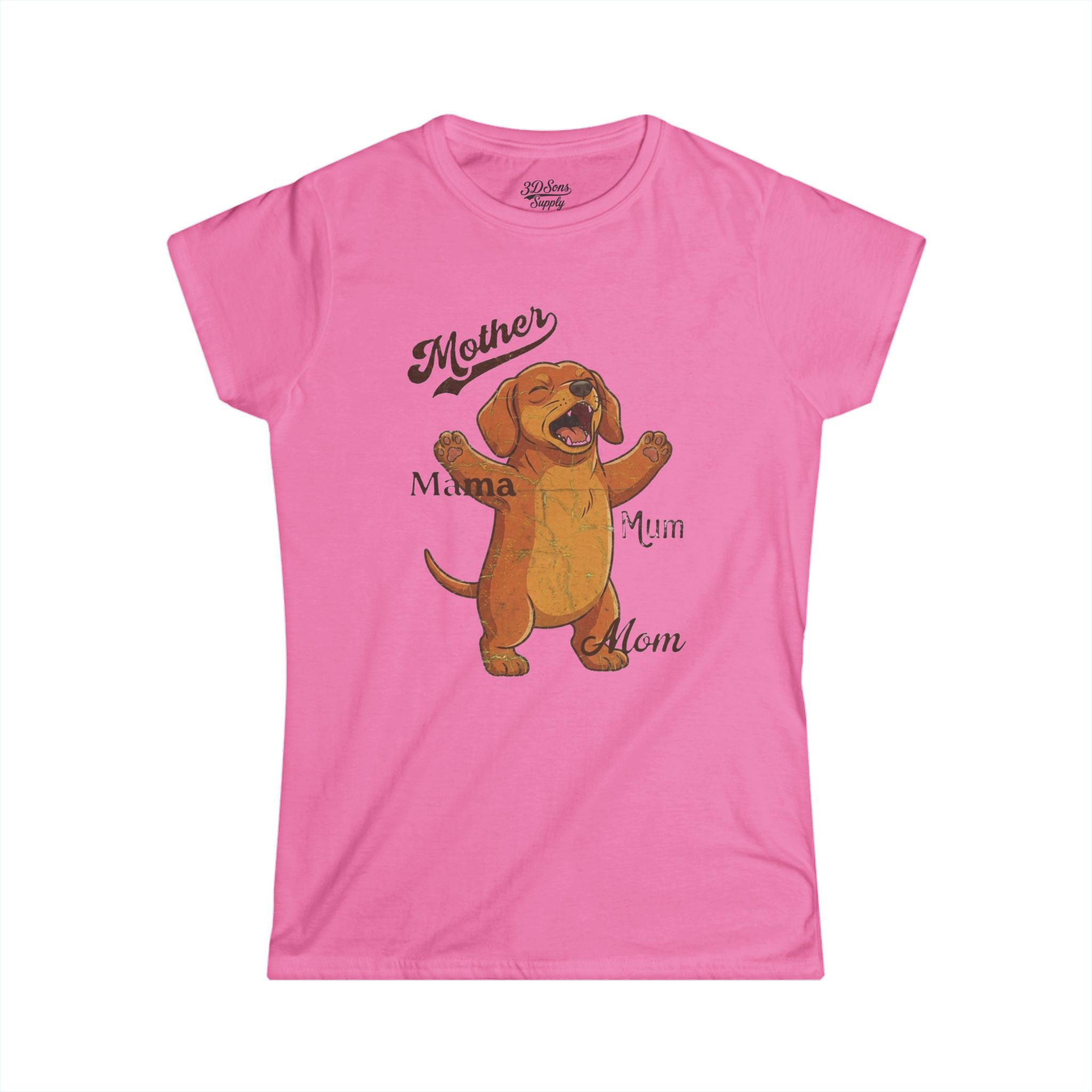 Mother's Day Dachshund Mom Tee — Wiener Dog Mama T-Shirt