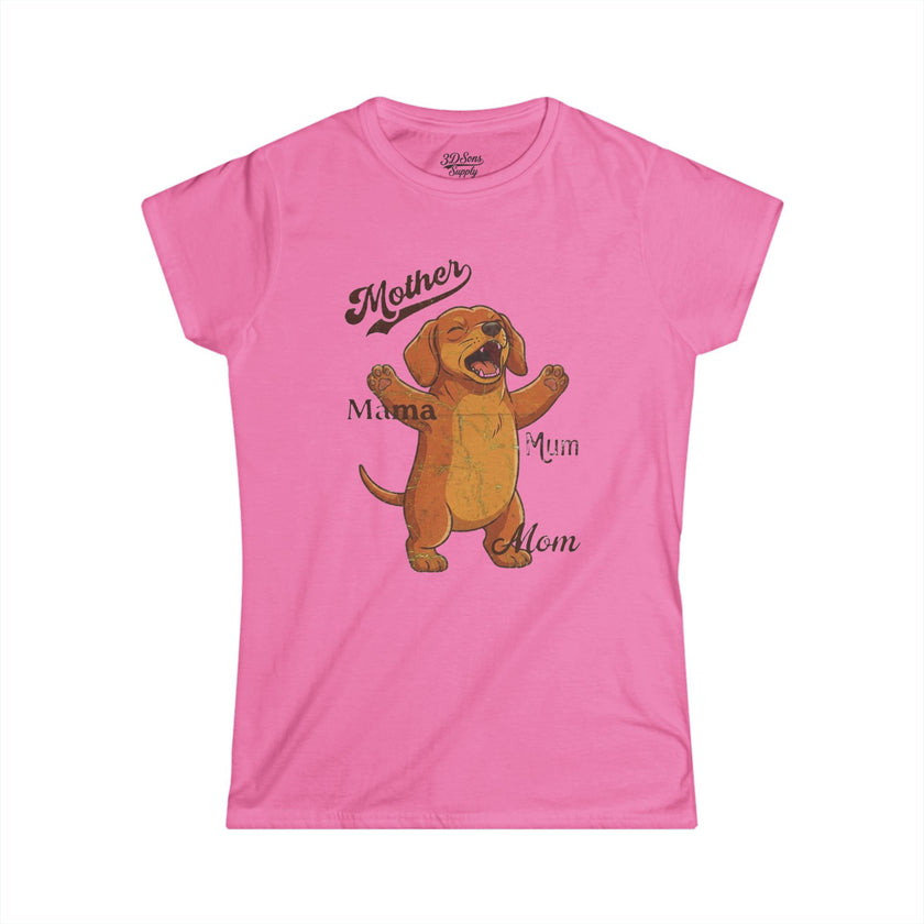 Mother's Day Dachshund Mom Tee — Wiener Dog Mama T-Shirt