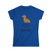 Karma Is a Dachshund Mid Century Tee | Personalized Name