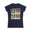 Personalized Polaroid Photo Tee — Custom 4-Image Collage
