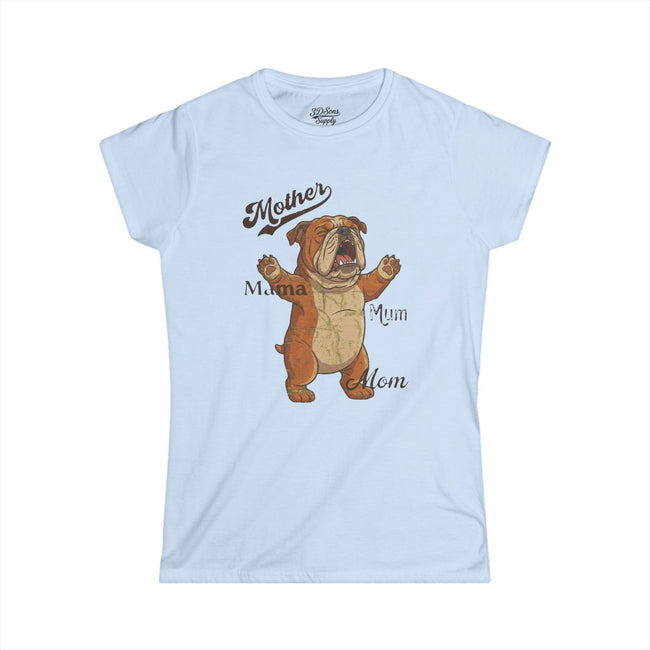 Mother's Day English Bulldog Mom T-Shirt — Bulldog Mama Tee