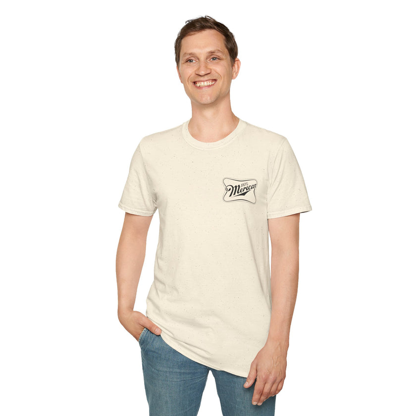 100% Merican Patriotic T-Shirt | American Flag, Fourth of July