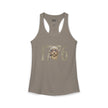 George Washington Doodle 1776 - Women's Ideal Racerback Tank