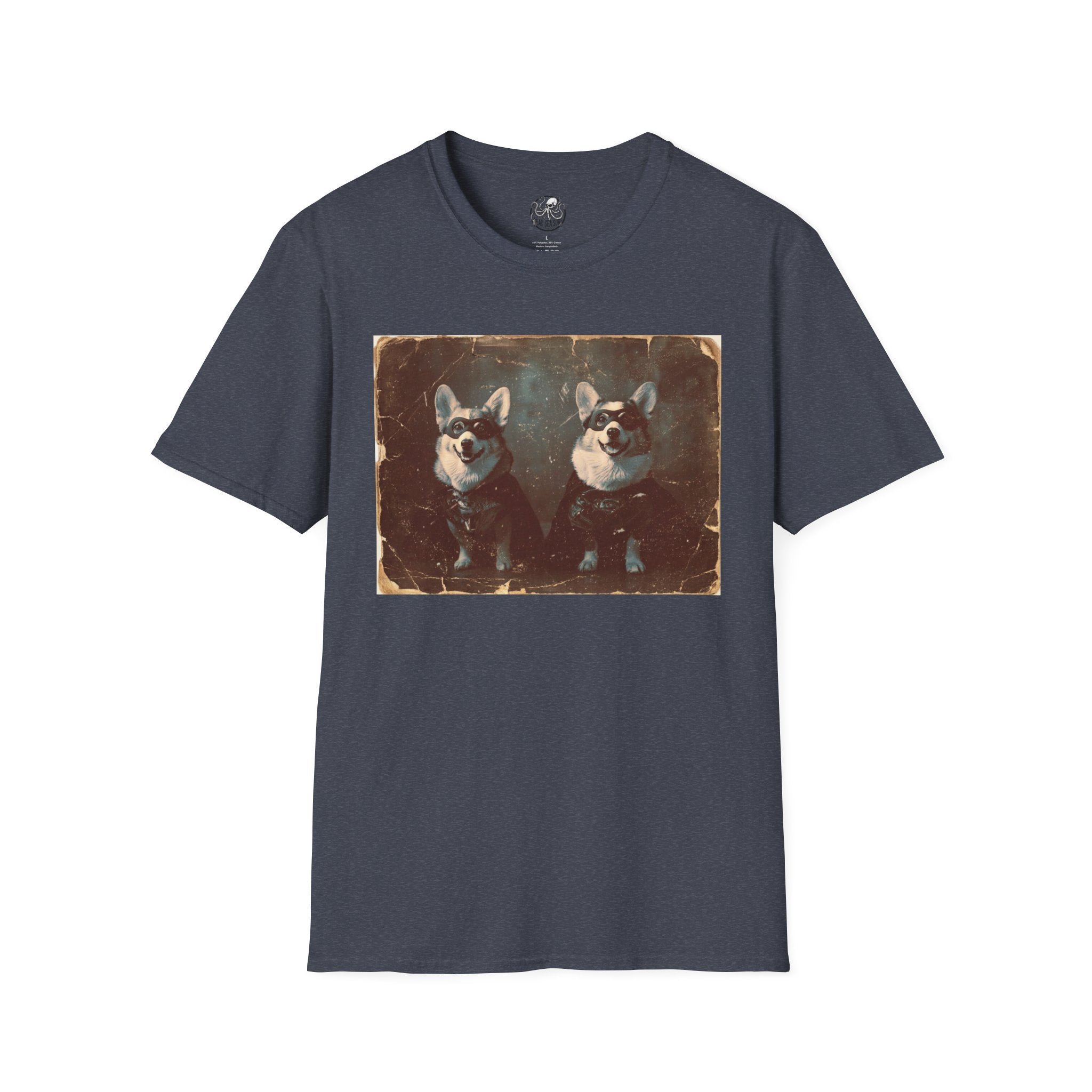 Corgi Superhero Vintage T-Shirt