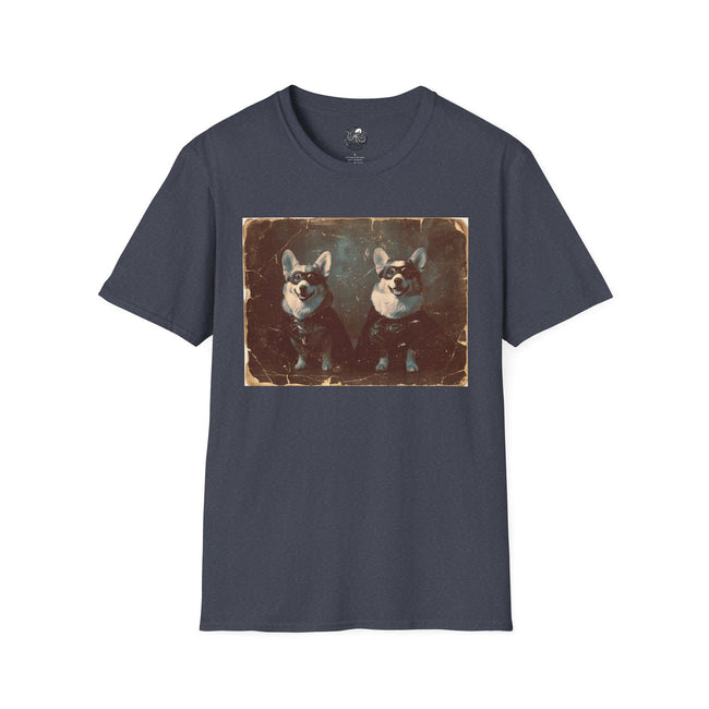 Corgi Superhero Vintage T-Shirt | Funny Dog Hero Graphic Tee – 3D Sons Supply Co