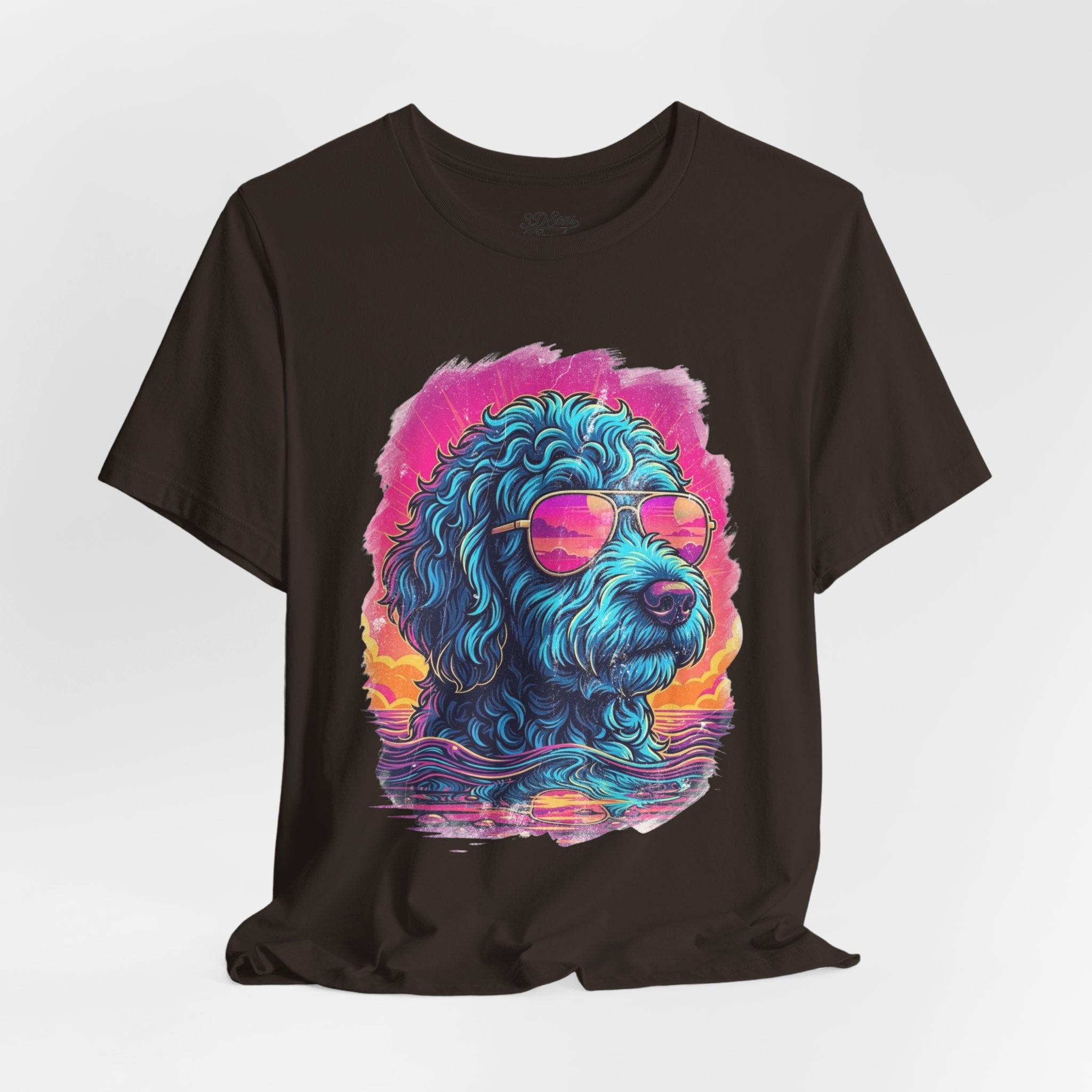 Doodle Vice City 90s Retro Tee — Funny Vintage Style T-Shirt