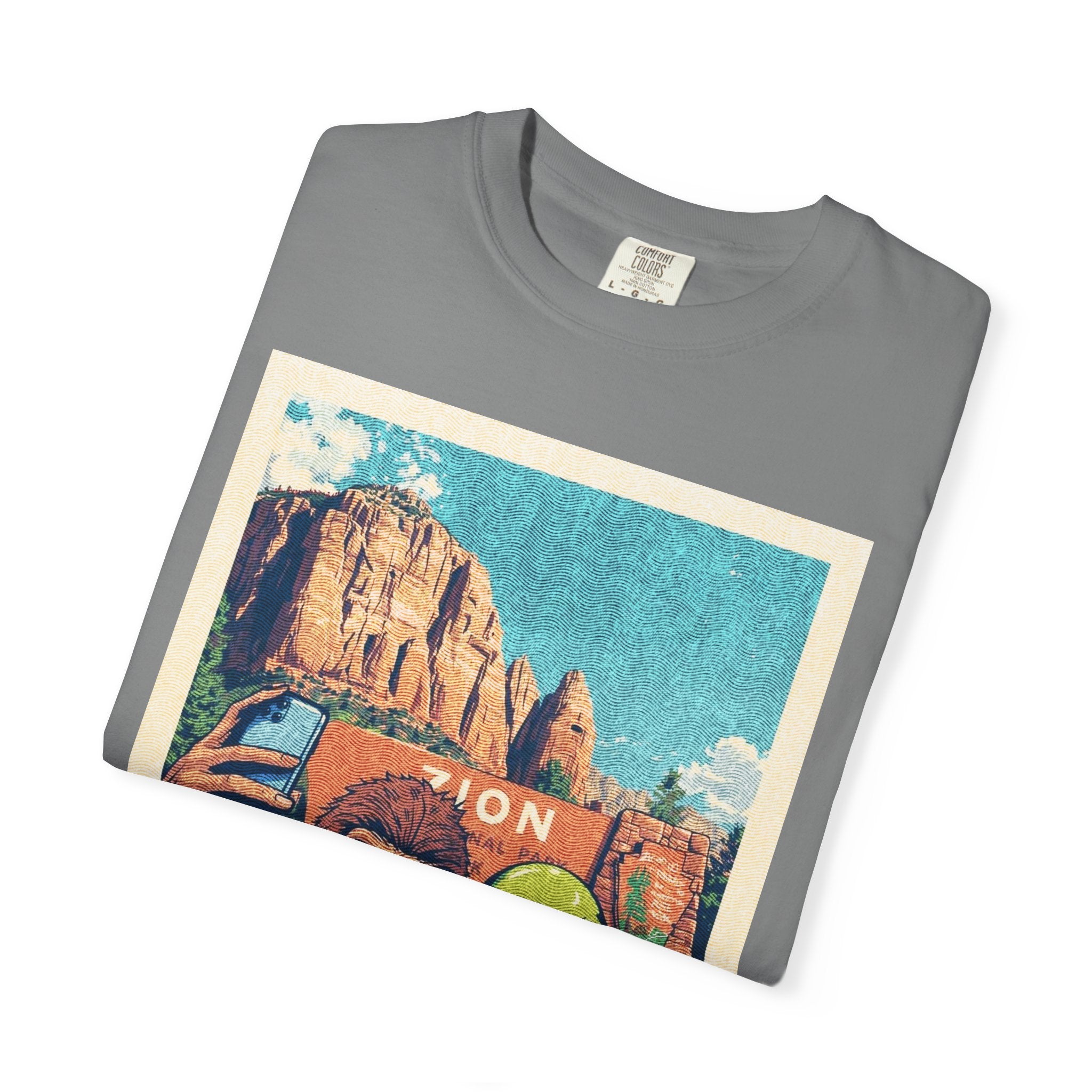 Alien & Bigfoot Zion National Park T-Shirt — National Park Adventure Tee