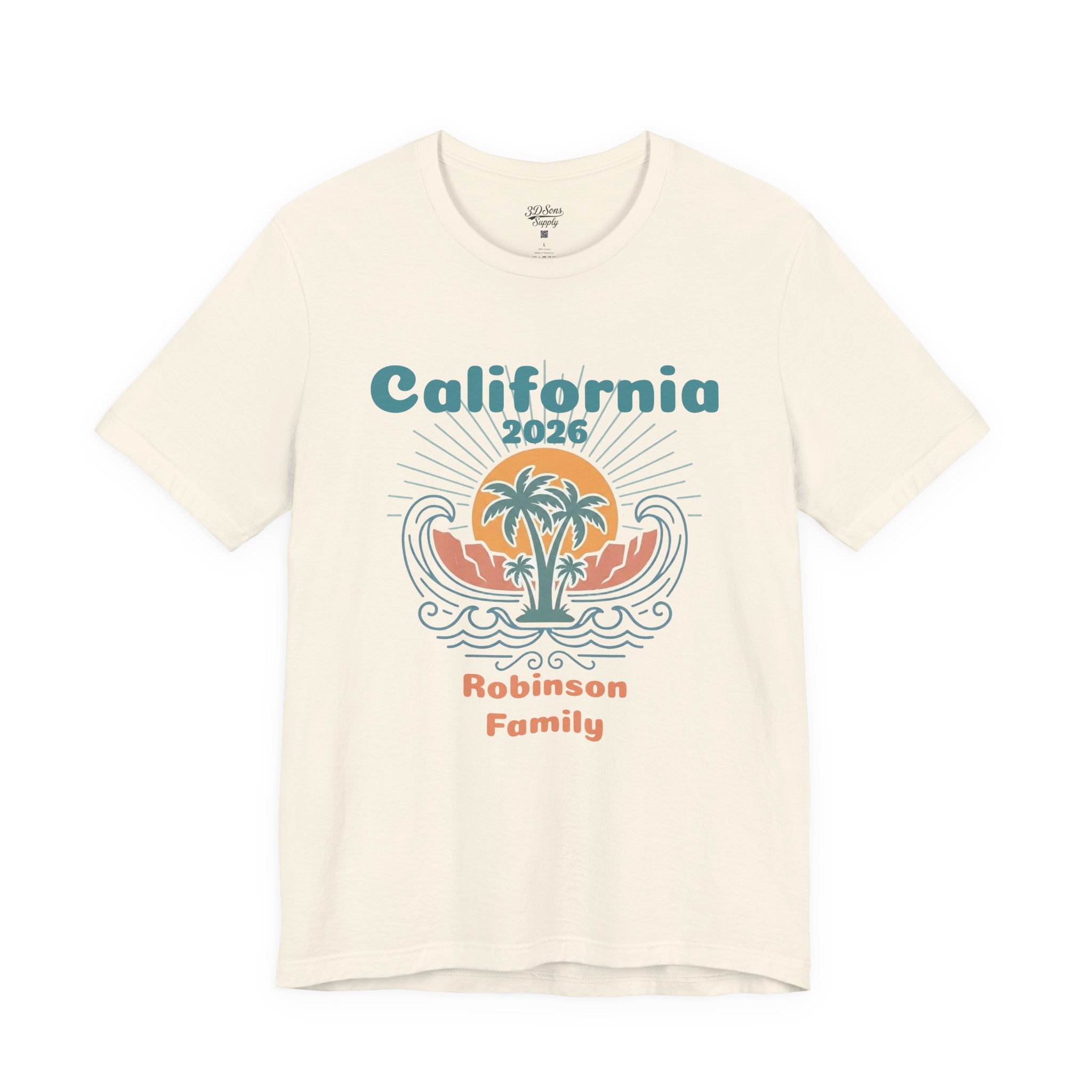 Personalized Family Vacation T-Shirt