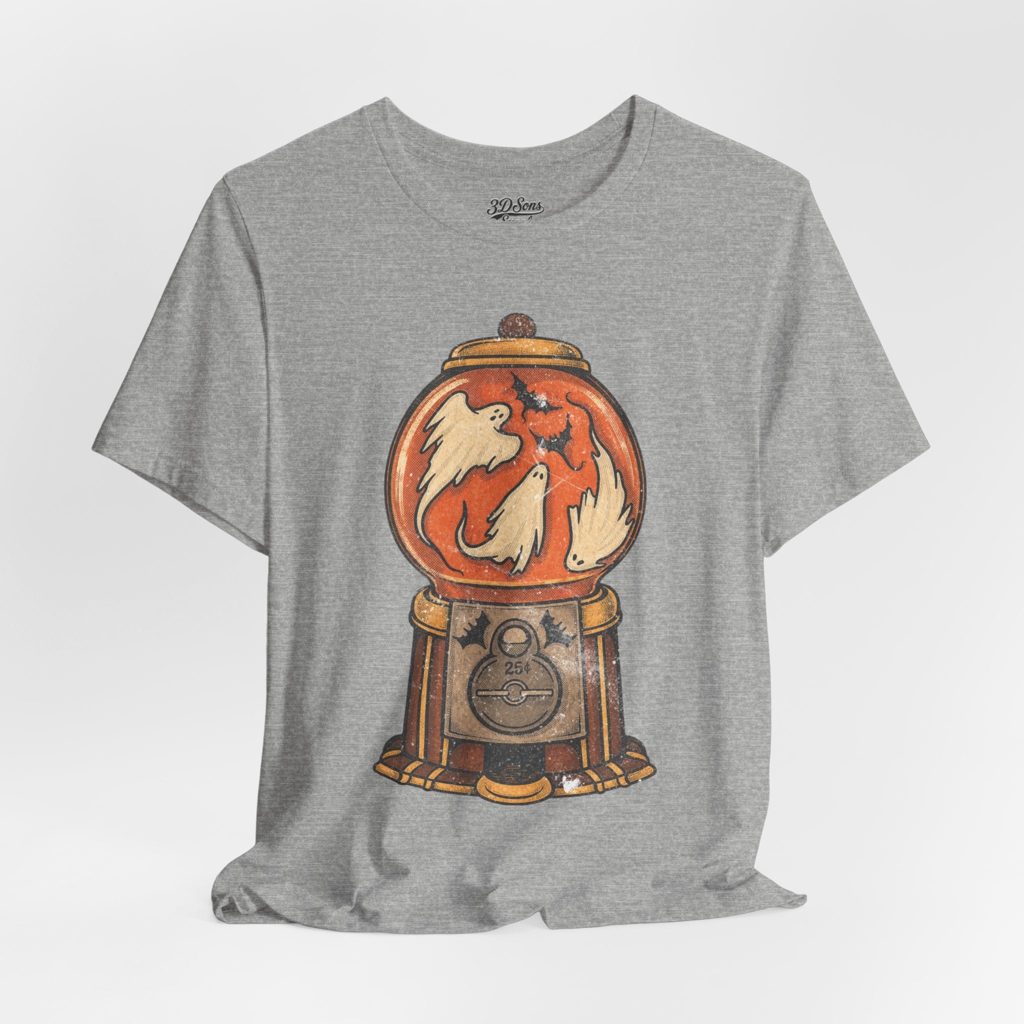Gumball Ghosts Tee — Vintage Halloween Gumball Machine T-Shirt