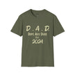 Dope Ass Dude Dad T-Shirt — D.A.D. Typography Father's Day Tee (Personalizable)