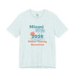 Personalized Family Beach T-Shirt — Custom Family Name, Location, Year with Beach Design