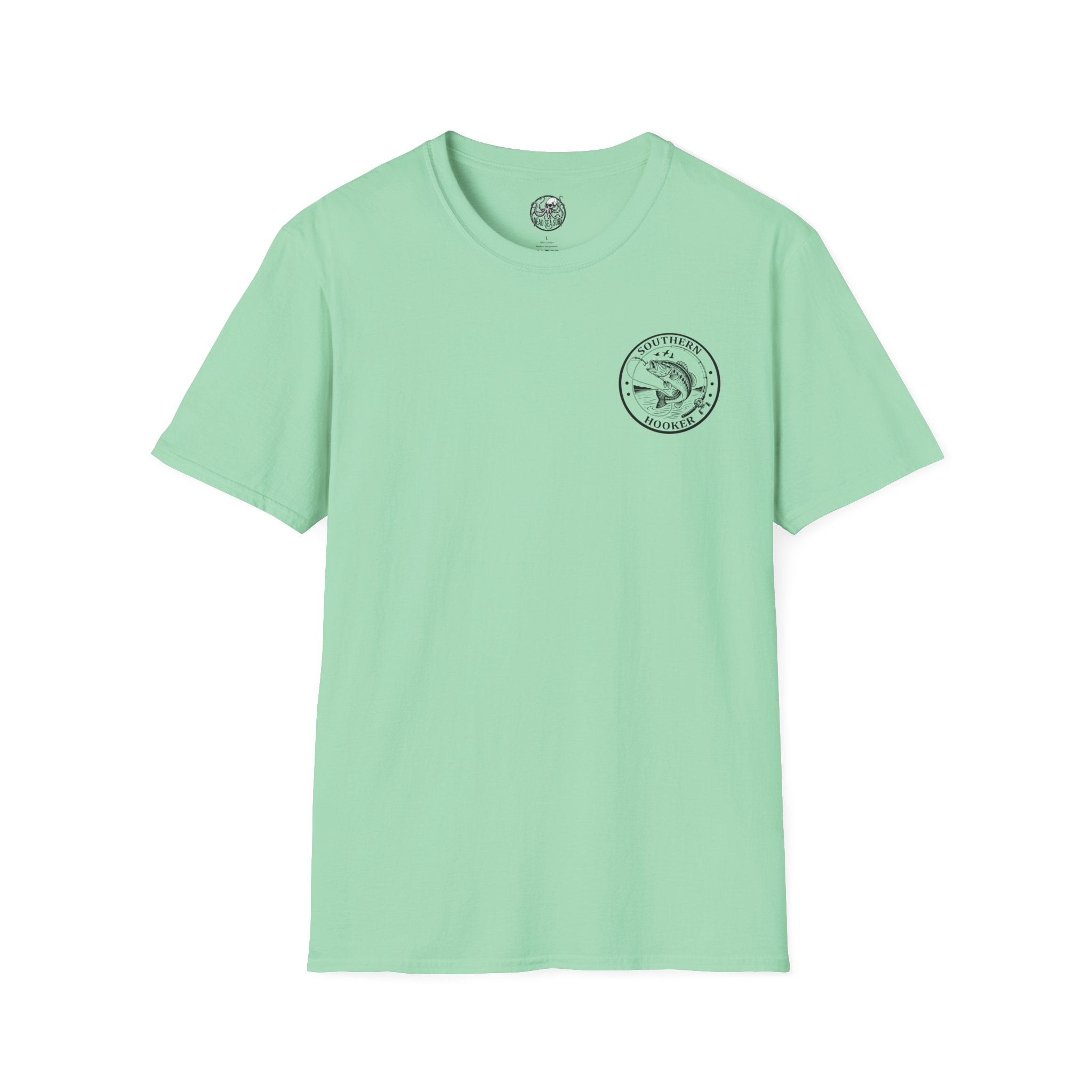 Southern Hooker Fish Graphic T-Shirt | Bass Fishing Retro Logo Tee – 3D Sons Supply Co