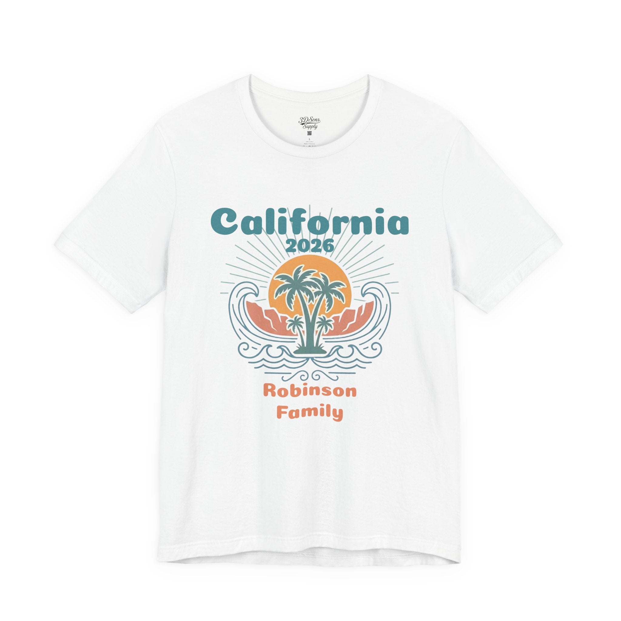 Personalized Family Vacation T-Shirt