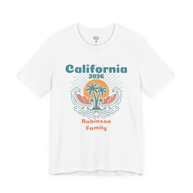 Personalized Family Vacation T-Shirt